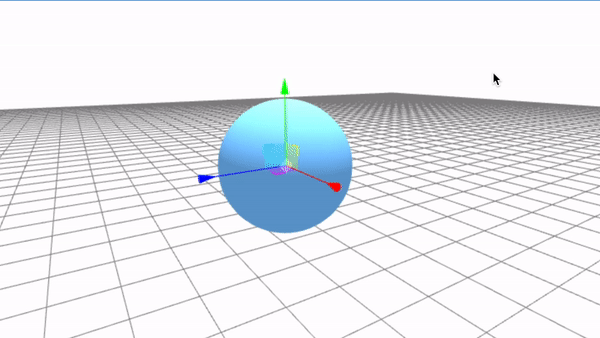 Scaling a sphere along it's X, Y, and Z axis